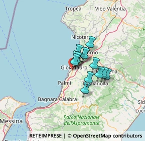 Mappa Contrada S. Francesco, 89015 Palmi RC, Italia (8.45154)