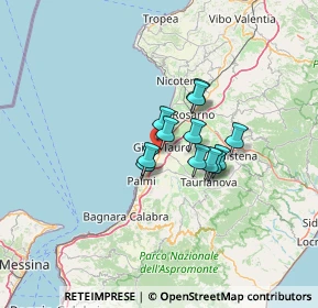 Mappa Contrada S. Francesco, 89015 Palmi RC, Italia (9.00833)