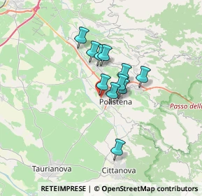 Mappa Via Bartolomeo Vanzetti, 89024 Polistena RC, Italia (2.54)