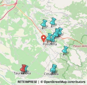 Mappa Via Bartolomeo Vanzetti, 89024 Polistena RC, Italia (4.07833)