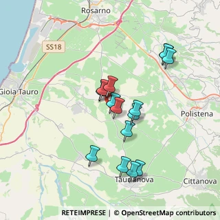 Mappa C.d audelleria, 89016 Rizziconi RC, Italia (3.64467)
