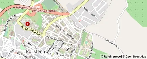 Mappa Polistena