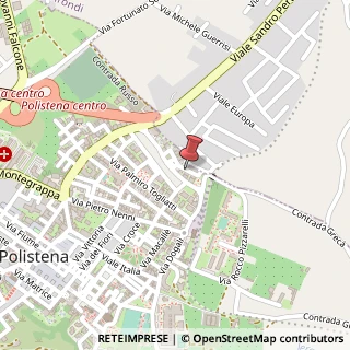 Mappa Viale del Policlinico, 155, 00161 Polistena, Reggio di Calabria (Calabria)
