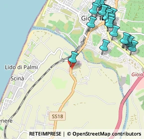 Mappa Cda San Francesco snc, 89015 Palmi RC, Italia (1.559)