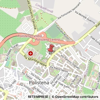 Mappa Via Martiri Fosse Ardeatine, 2, 89024 Polistena, Reggio di Calabria (Calabria)