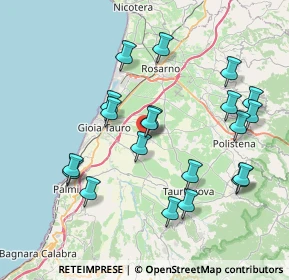 Mappa Viale della Libertà, 89016 Rizziconi RC, Italia (8.795)