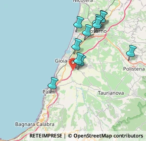 Mappa Via S.s.111 C.da Barco N.01 89020 di, 89013 Gioia Tauro RC, Italia (8.29167)