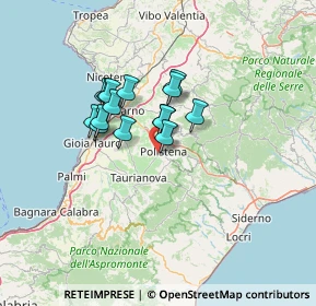 Mappa Via Giuseppe Impastato, 89024 Polistena RC, Italia (10.57533)