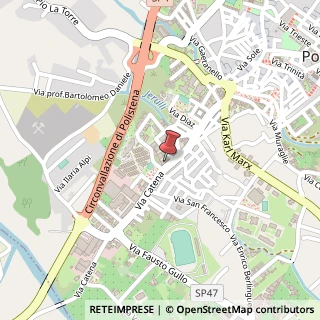 Mappa Via Catena, 12, 89024 Polistena, Reggio di Calabria (Calabria)