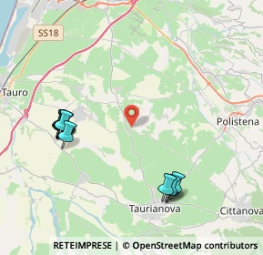 Mappa Contrada Russo, 89016 Rizziconi RC, Italia (5.07167)