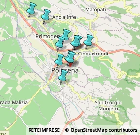 Mappa Via Enrico Toti, 89024 Polistena RC, Italia (1.415)