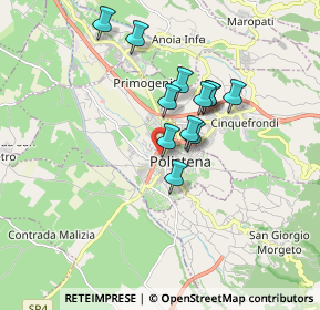 Mappa Via Risorgimento, 89024 Polistena RC, Italia (1.51667)