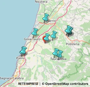 Mappa Via Canova, 89016 Rizziconi RC, Italia (7.26417)