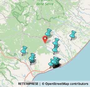 Mappa Via Cavallari, 89041 Caulonia RC, Italia (9.032)