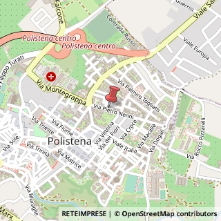 Mappa Via Pietro Nenni, 9, 89024 Polistena, Reggio di Calabria (Calabria)