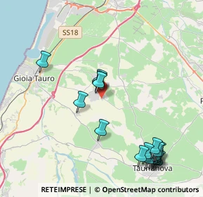 Mappa Via Eduardo Arcuri, 89016 Rizziconi RC, Italia (5.42529)