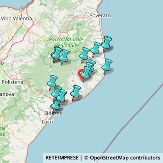 Mappa 89040 Placanica RC, Italia (12.808)