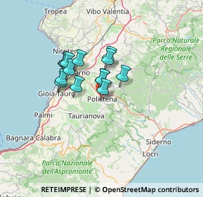 Mappa 89024 Polistena RC, Italia (10.37786)