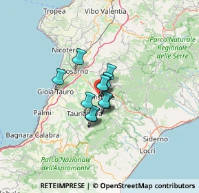 Mappa 89024 Polistena RC, Italia (7.31231)