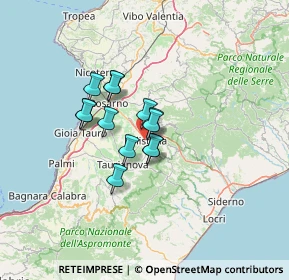 Mappa 89024 Polistena RC, Italia (9.32615)