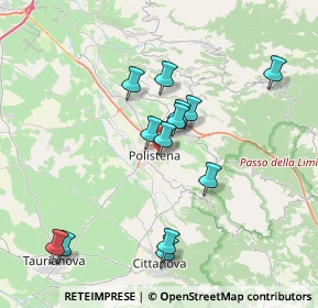 Mappa Via dei Fiori, 89024 Polistena RC, Italia (3.91077)