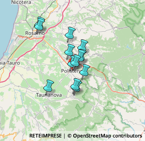 Mappa Via Vincenzo Grio Commendatore, 89024 Polistena RC, Italia (5.06)