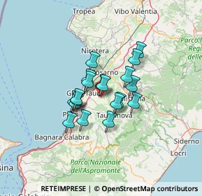 Mappa 89016 Rizziconi RC, Italia (9.67368)