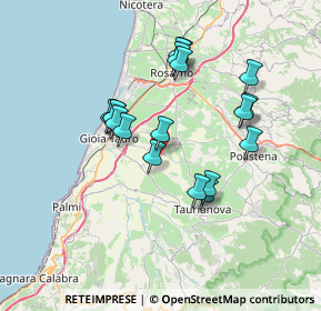 Mappa 89016 Rizziconi RC, Italia (7.00833)