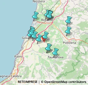 Mappa 89016 Rizziconi RC, Italia (6.63706)