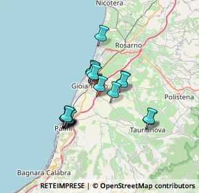 Mappa SP 1 Km2, 89013 Gioia Tauro RC (5.997)