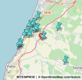 Mappa SP 1 Km2, 89013 Gioia Tauro RC (3.618)