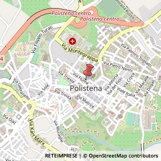 Mappa Via Scultore Francesco Jerace, 24, 89024 Polistena, Reggio di Calabria (Calabria)