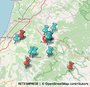 Mappa Via Giovanni Losardo, 89024 Polistena RC, Italia (6.385)