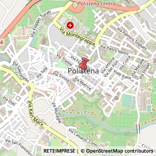 Mappa Piazza Giuseppe Garibaldi, 16, 89024 Polistena RC, Italia, 89024 Polistena, Reggio di Calabria (Calabria)