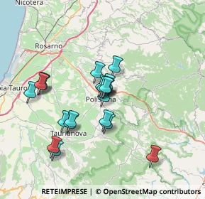 Mappa Viale Italia, 89024 Polistena RC, Italia (6.643)