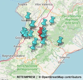 Mappa Via Carignano, 89024 Polistena RC, Italia (11.00842)