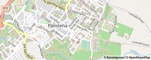 Mappa Polistena