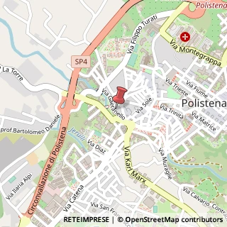 Mappa Via Gaetanello, 20, 89024 Polistena, Reggio di Calabria (Calabria)
