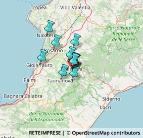 Mappa Via Scesa Fontana, 89024 Polistena RC, Italia (6.86364)