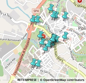 Mappa Piazza Diaz, 89024 Polistena RC, Italia (0.201)