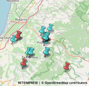 Mappa Via Juri Gagarin, 89024 Polistena RC, Italia (6.6315)