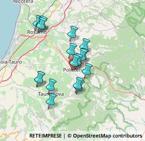 Mappa Via Santa Marina, 89024 Polistena RC, Italia (6.73444)