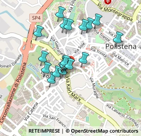 Mappa Via Santa Marina, 89024 Polistena RC, Italia (0.2005)