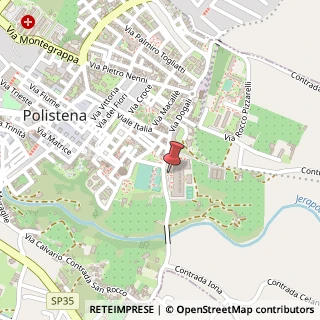 Mappa Via dello Sport, 25, 89024 Polistena, Reggio di Calabria (Calabria)
