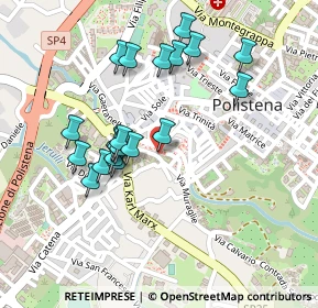 Mappa Vico Muraglie, 89024 Polistena RC, Italia (0.237)