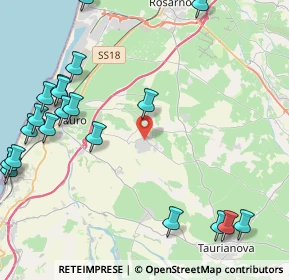 Mappa Via Risorgimento, 89016 Rizziconi RC, Italia (6.457)