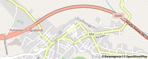 Mappa Cinquefrondi