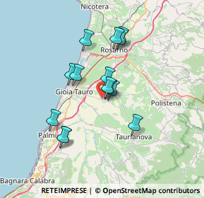 Mappa Contrada Parcheria, 89016 Rizziconi RC, Italia (6.475)