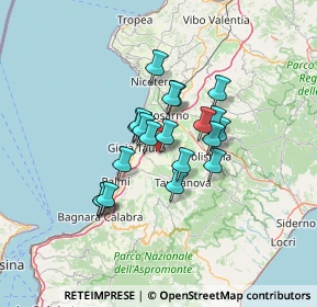 Mappa Contrada Parcheria, 89016 Rizziconi RC, Italia (10.495)