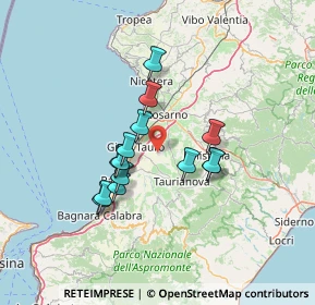 Mappa Contrada Parcheria, 89016 Rizziconi RC, Italia (12.25786)